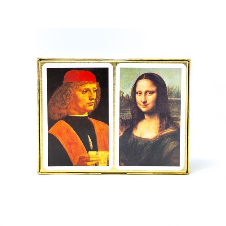 Piatnik Gift Set: Leonardo Renaissance, 2-Deck Set main image