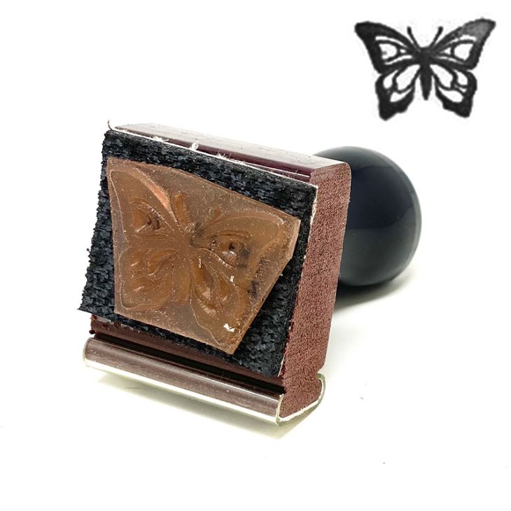 Rubber Stamp: Butterfly Design main image