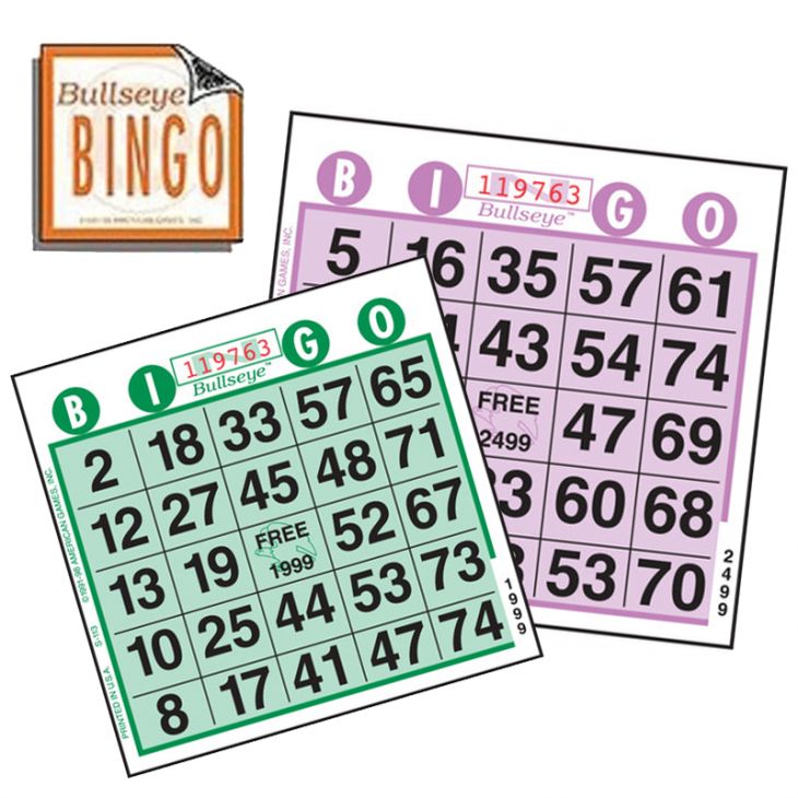 Bullseye Bingo Game - (per 2,000)