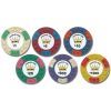 Poker Chips: Horsehead 'Casino Pro', 3 Edge Spots, Vinyl Insert, 100% Clay Protected, Pre-Denominate