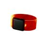 LED Light Up 1" Wrist Band with Magnetic Clasp - Red