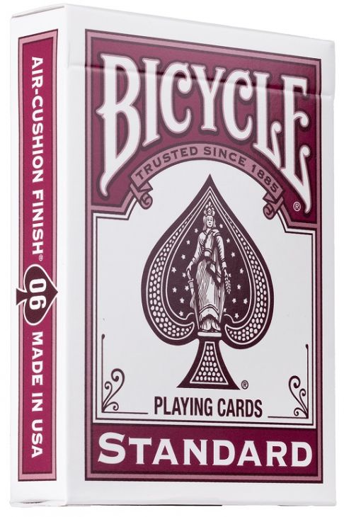 Bicycle 808 Burgundy Playing Cards main image