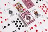 Bicycle 808 Burgundy Playing Cards