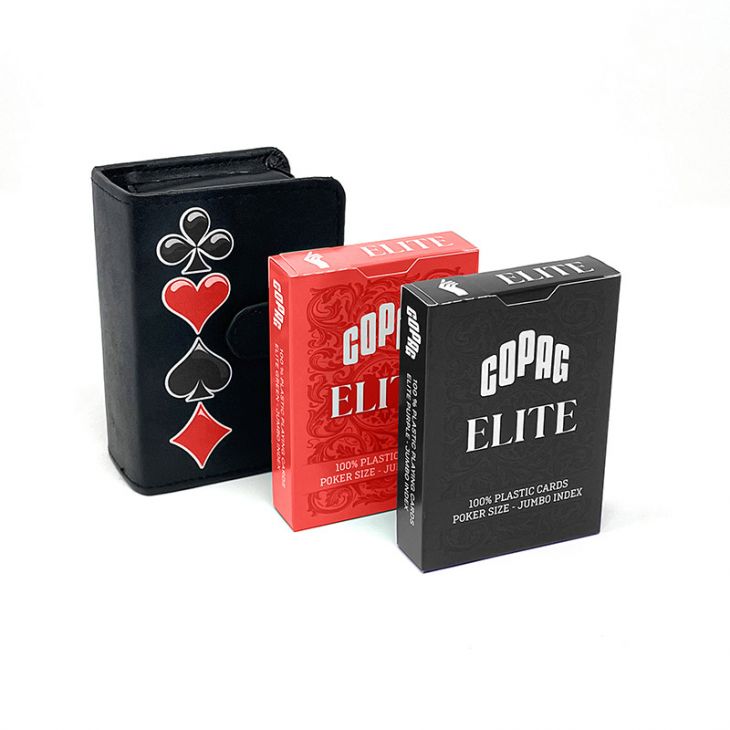 Copag Elite Poker Size Super Index in Case - 2 Deck Set main image