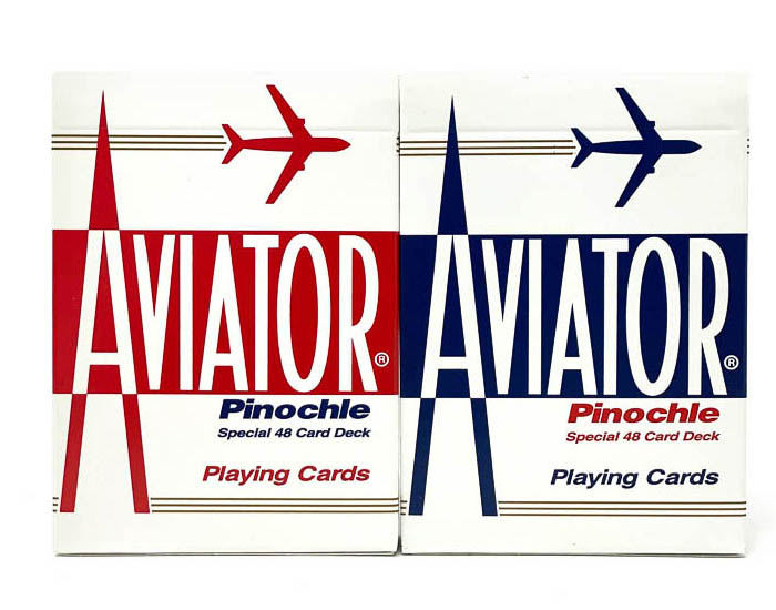 Aviator Pinochle Playing Cards - 2 Deck Minimum