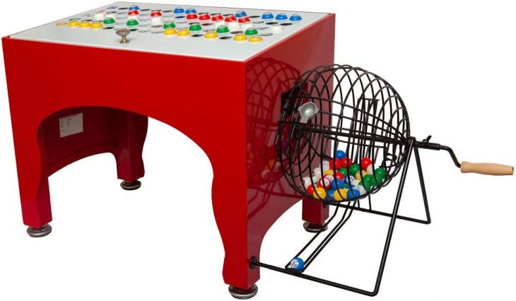 Bingo Cage Set, Automatic / Speedmatic with Colored Balls main image