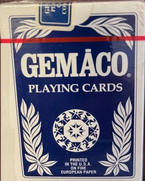 Gemaco Tech Art Playing Cards: Poker, Blue