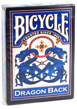 Bicycle Dragon Blue Playing Cards