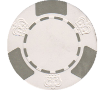 Poker Chips: Crown, 11.5 Gram, White main image