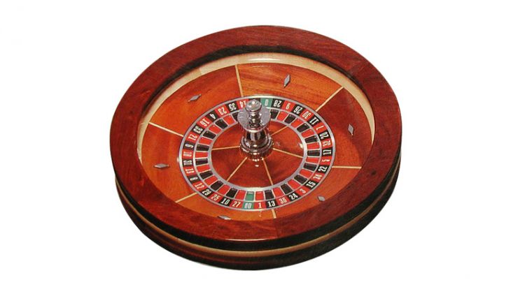 Roulette Wheel: 22 in. Mahogany Casino Master main image