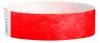 Tyvek 3/4" Solid Wristbands, Red (500 Wristbands per box)