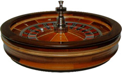 Roulette Wheel: 32 in. Mahogany Casino Master main image