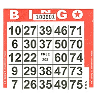 Bingo Paper: Hall-Quality Bright White Bingo Paper Is Available In Wide ...