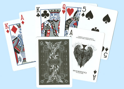 bicycle guardians deck playing cards
