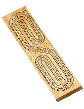 Wood Cribbage Set