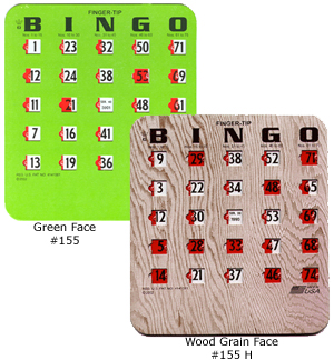 Bingo Finger-Tip Slide Cards And Bingo Master Boards From Kardwell ...